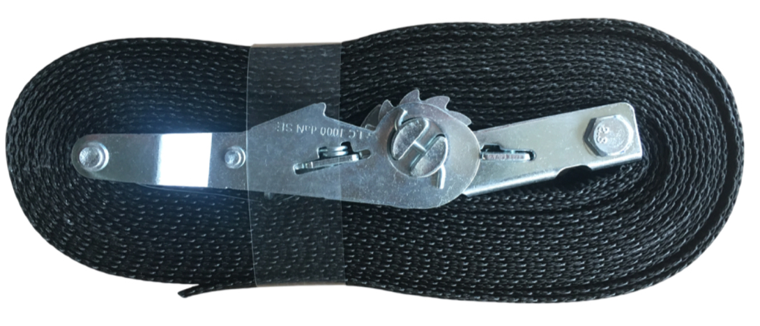 2to 35mm Spanngurt 8,00m Schwarz