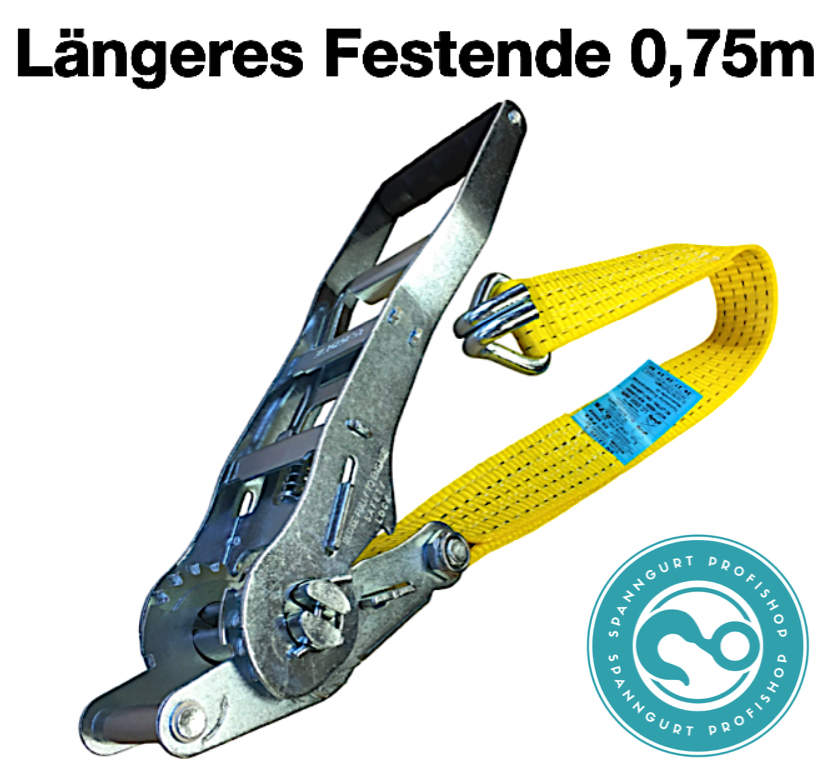 5to Langhebelzugratsche mit längerem Festende 0,75cm